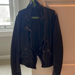 Abercrombie kids leather jacket